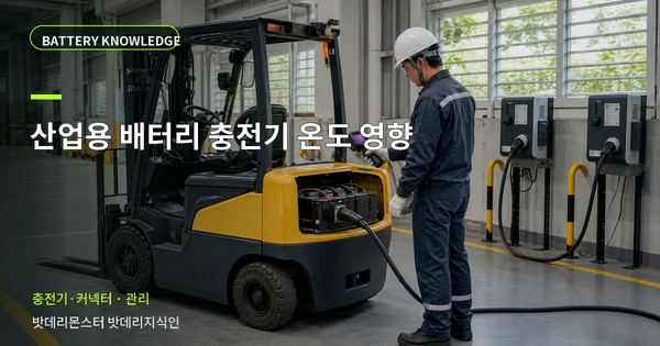 산업용 배터리 충전기 온도 영향: 기록과 유지관리 기준 대표 썸네일