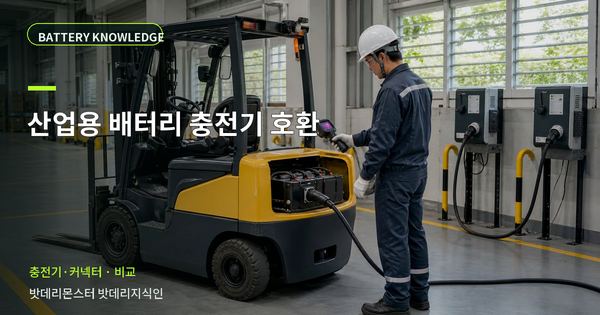산업용 배터리 충전기 호환: 선택 전에 확인할 비교 기준 대표 썸네일